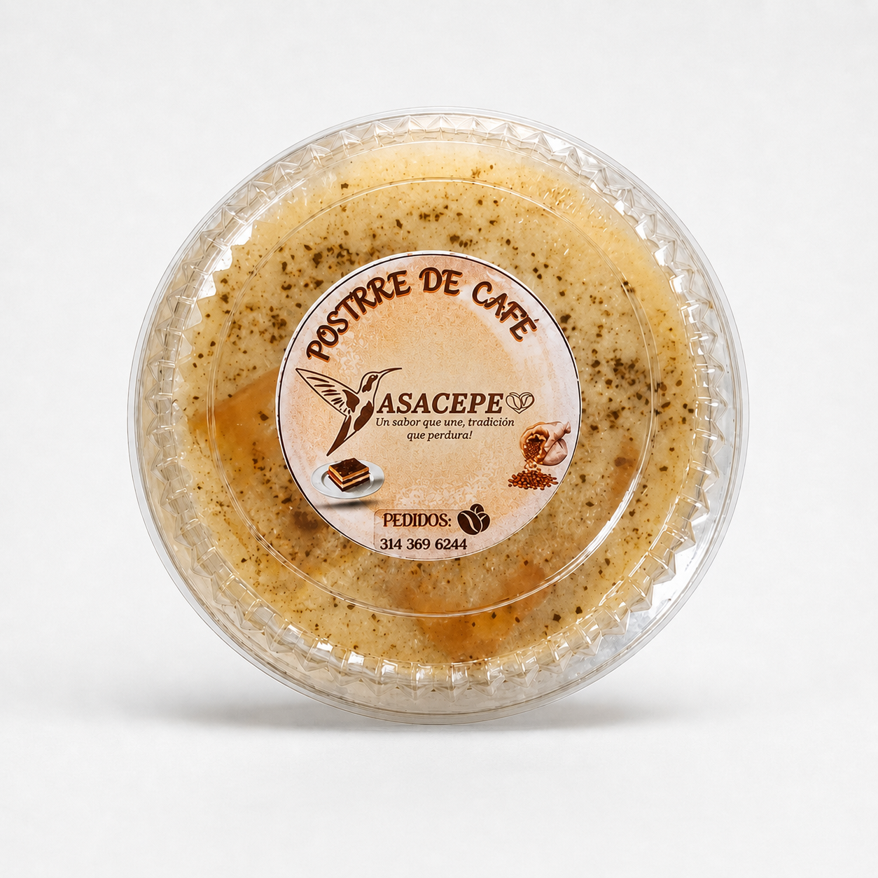 Postre de café artesanal – cremoso, suave y con sabor intenso