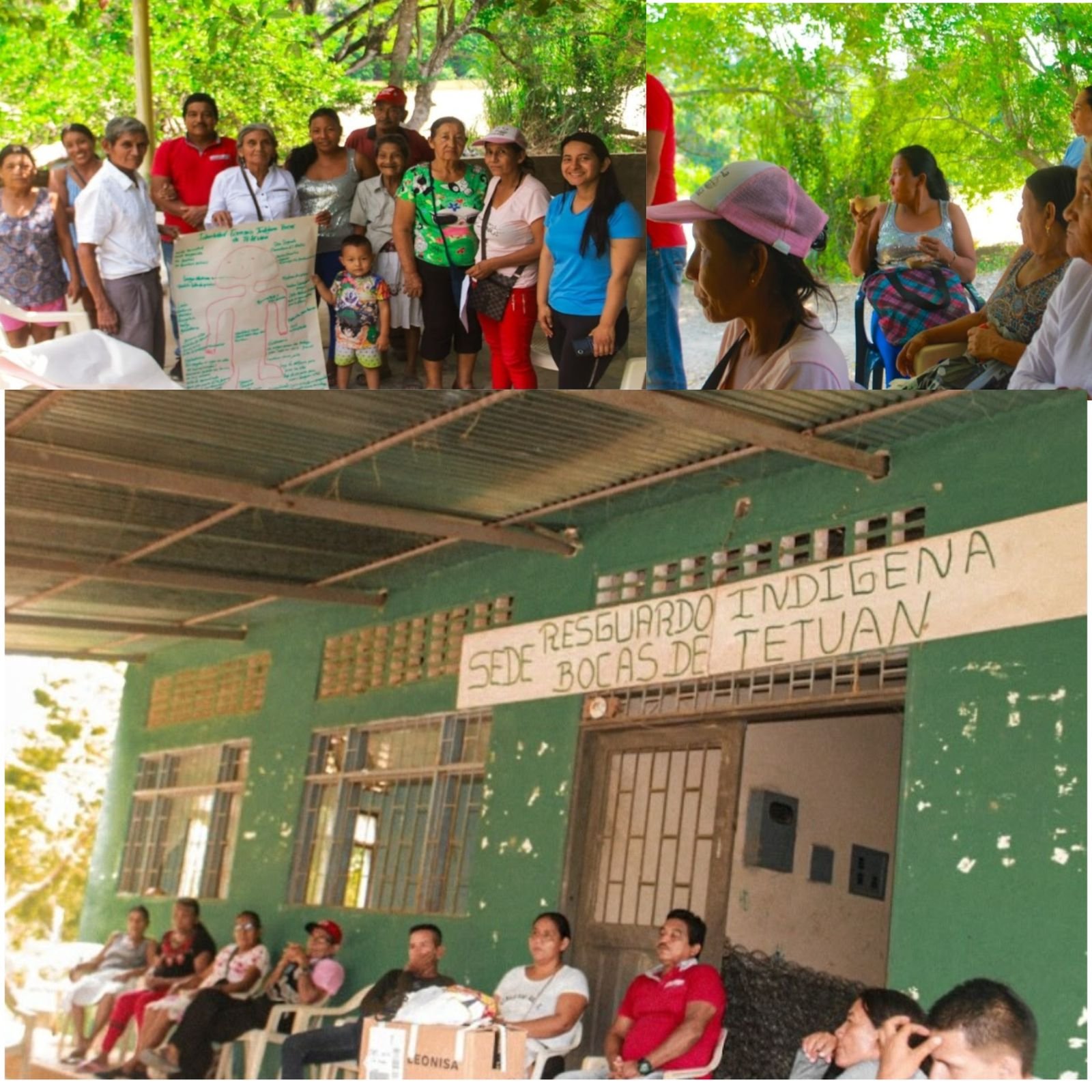 Experiencia con la comunidad Pijao Bocas de Tetuán