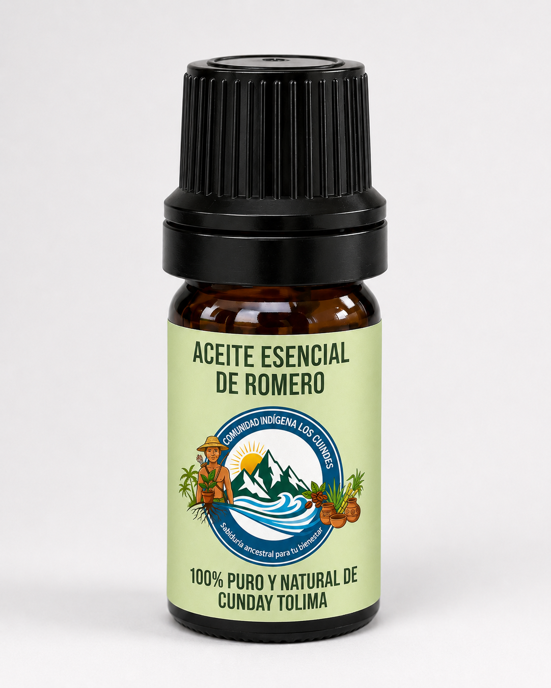 Aceite esencial de romero 5 ml – revitalizante, natural y aromático