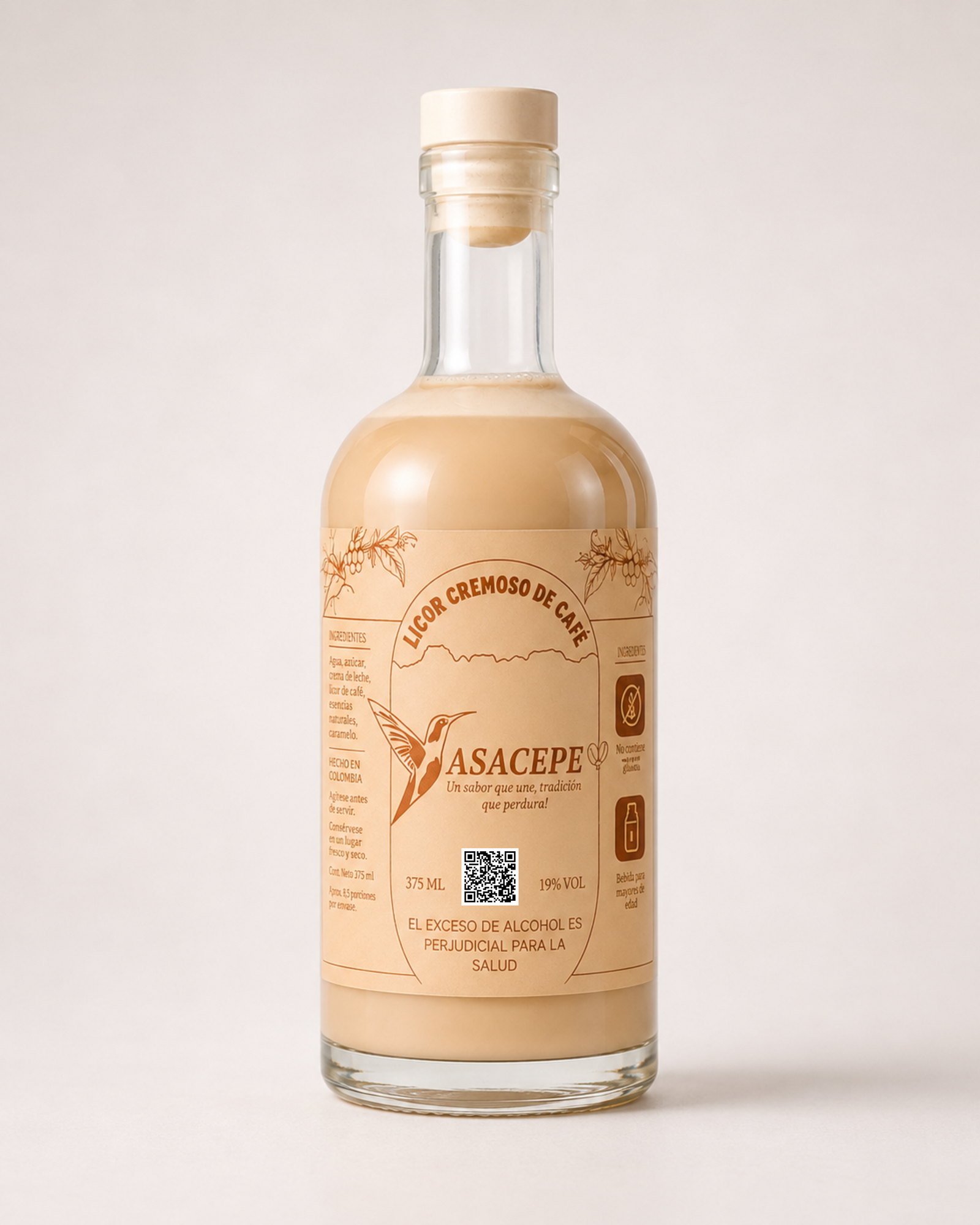 Licor cremoso de cafe – 375 ml
